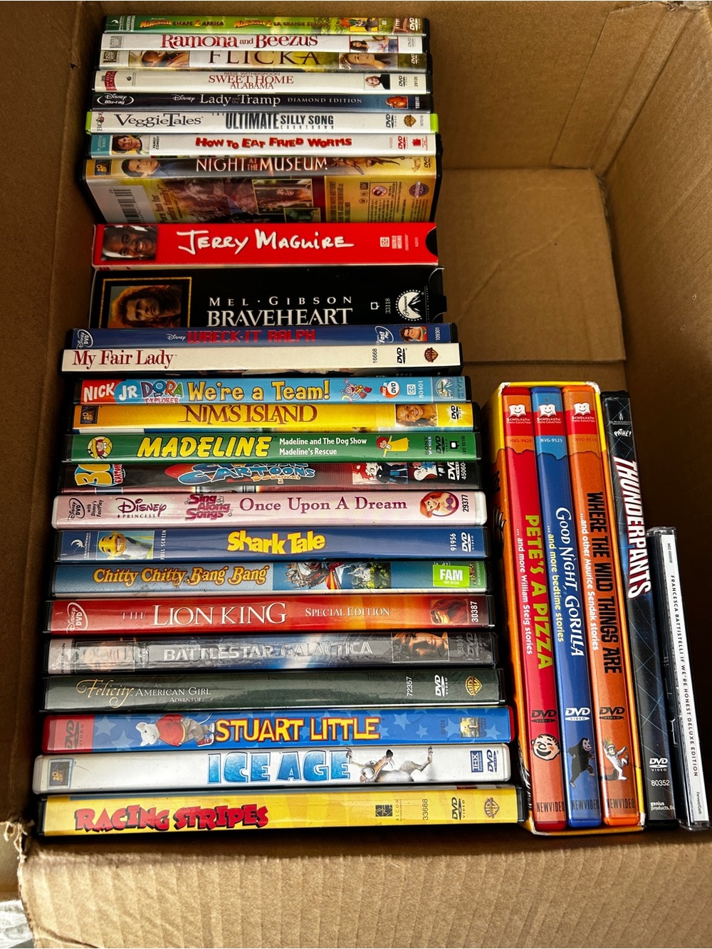 Assorted Kids Childrens Movies DVD Collection